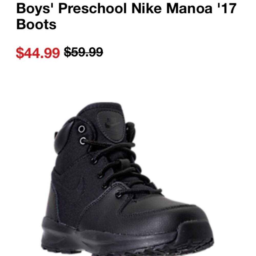 Nike ACG boys Sz 13.5 Boots great condition!